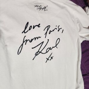 Karl Lagerfeld Face Graphic Sweatshirt